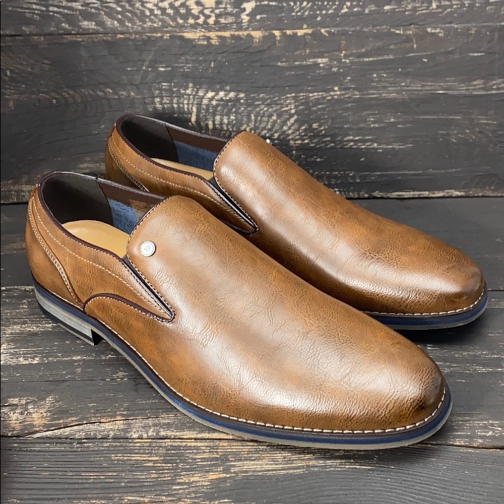 Robert Wayne Brown Leather Loafers